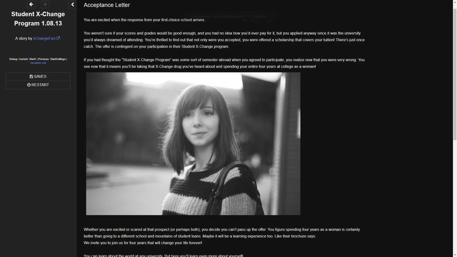 Student X-Change Program screenshot 1