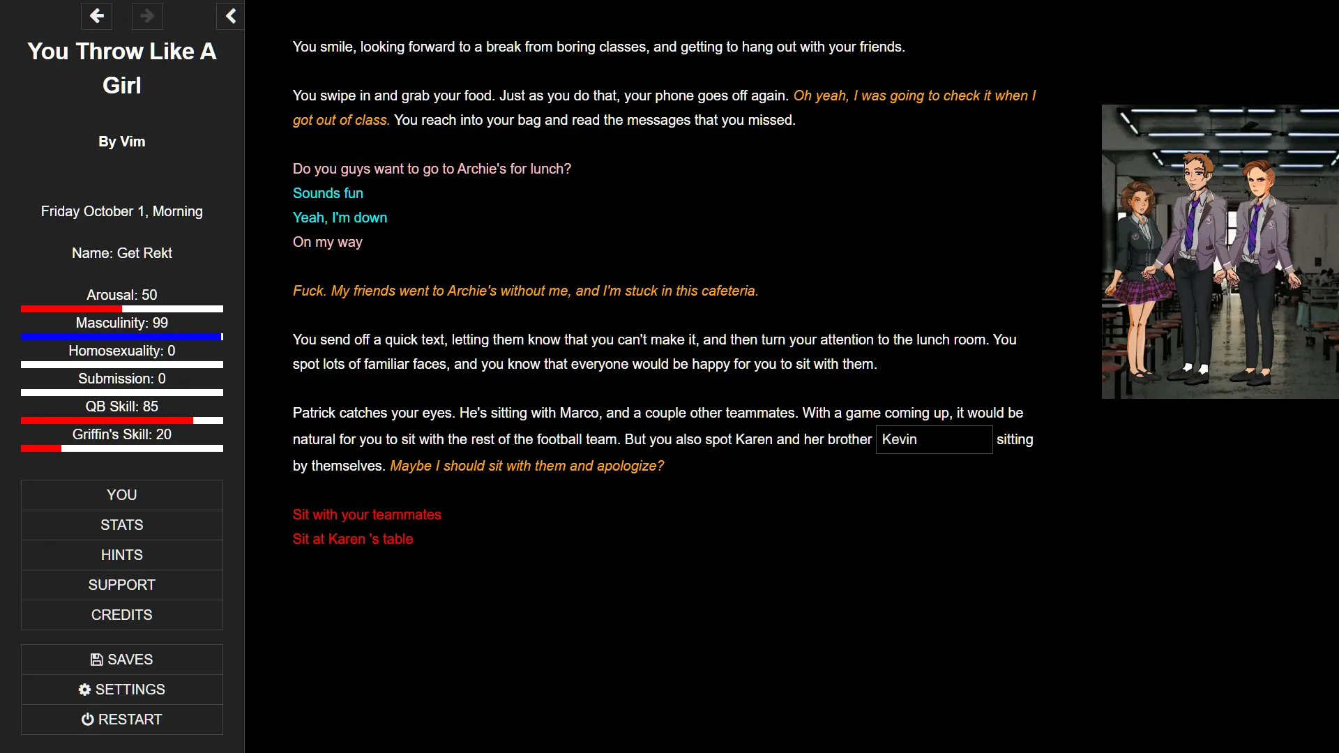 You Throw like a Girl screenshot 1