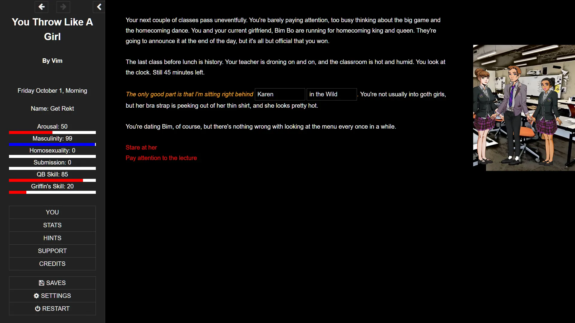 You Throw like a Girl screenshot 2