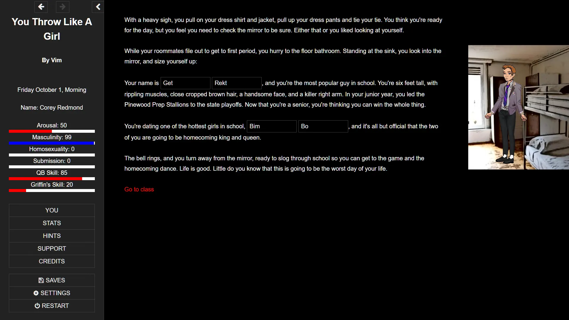 You Throw like a Girl screenshot 3